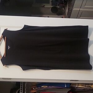 Lands' End casual black dress - GUC - size XL/P - J